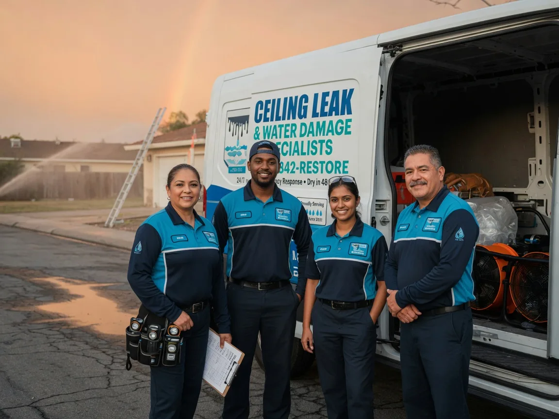 Ceiling Leak Cleanup company in Lake Elsinore, CA